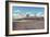 Albuquerque, New Mexico - View of Municipal Airport Admin Building-Lantern Press-Framed Art Print