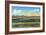 Albuquerque, New Mexico, View of the Rio Grande and Volcanoes from Air Base-Lantern Press-Framed Art Print