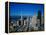 Alcatraz and Skyline, San Francisco, CA-Mark Gibson-Framed Premier Image Canvas