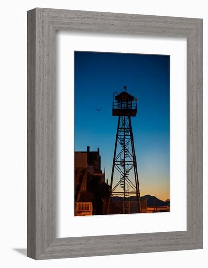 Alcatraz Guard Tower-Steve Gadomski-Framed Photographic Print