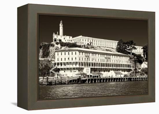 Alcatraz Island - Prison - San Francisco - California - United States-Philippe Hugonnard-Framed Premier Image Canvas