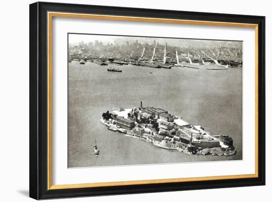 Alcatraz Island, San Francisco, California-null-Framed Art Print