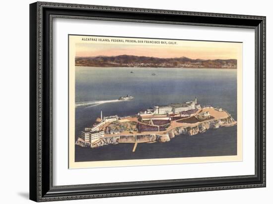 Alcatraz Island, San Francisco, California-null-Framed Art Print