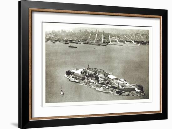 Alcatraz Island, San Francisco, California-null-Framed Art Print