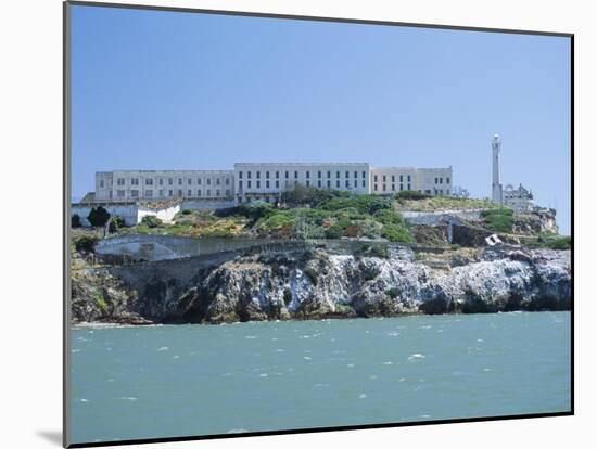 Alcatraz Island, Site of the Infamous Prison, San Francisco, California, USA-Fraser Hall-Mounted Photographic Print