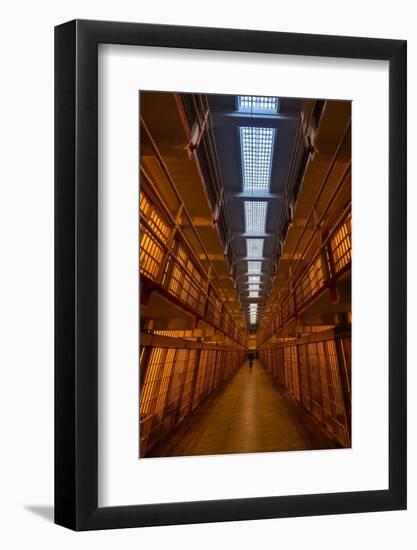 Alcatraz Main Cell Block-Steve Gadomski-Framed Photographic Print