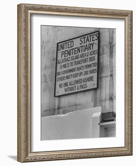 Alcatraz Prison-null-Framed Photographic Print