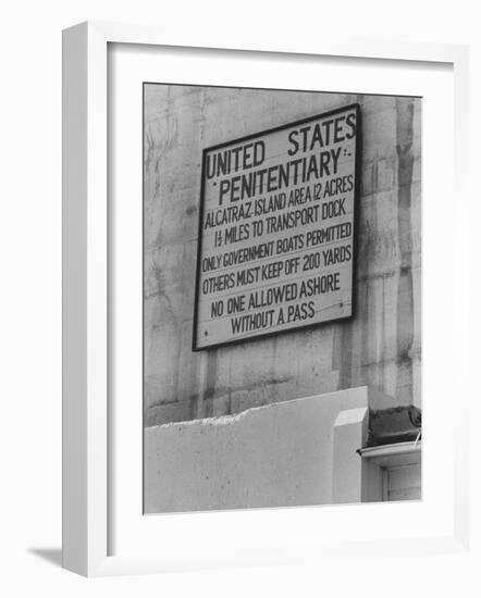 Alcatraz Prison-null-Framed Photographic Print