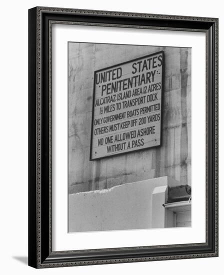 Alcatraz Prison-null-Framed Photographic Print