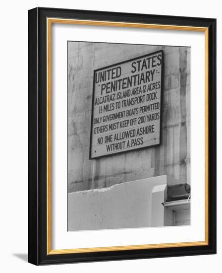 Alcatraz Prison-null-Framed Photographic Print