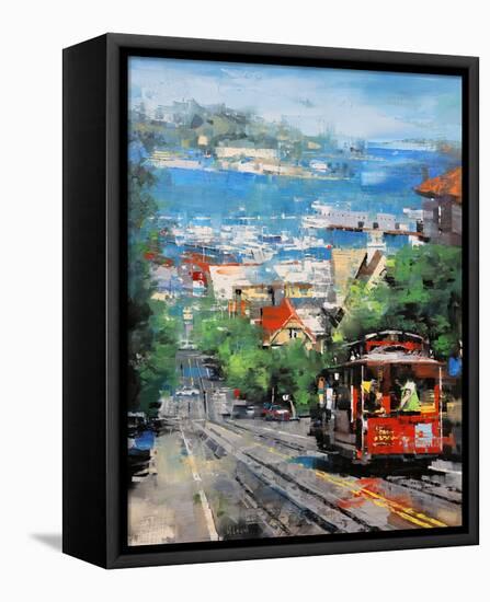 Alcatraz-Mark Lague-Framed Stretched Canvas