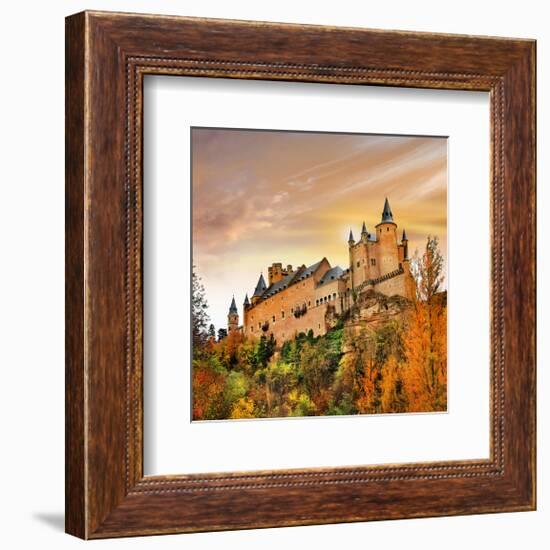 Alcazar Castle Spain Segovia-null-Framed Premium Giclee Print