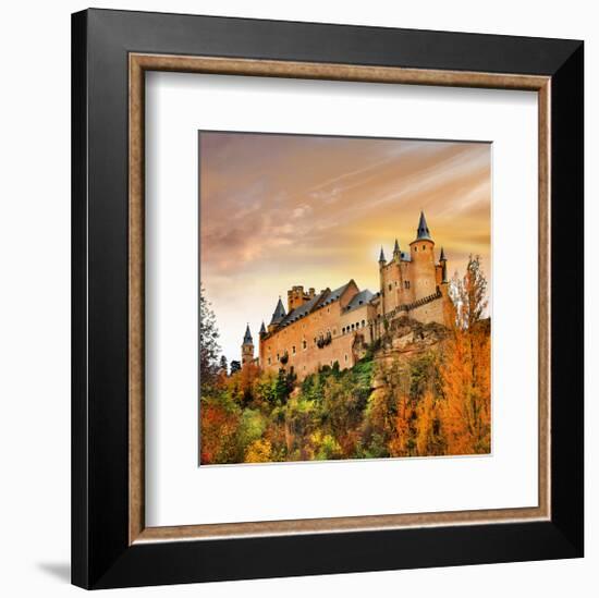 Alcazar Castle Spain Segovia-null-Framed Premium Giclee Print