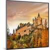 Alcazar Castle Spain Segovia-null-Mounted Art Print