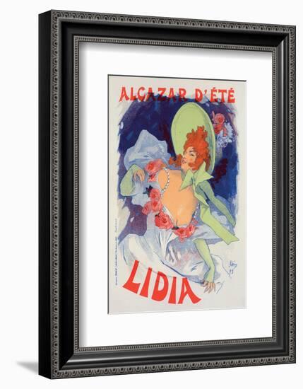 Alcazar d'ét - Lidia-Cheret-Framed Art Print