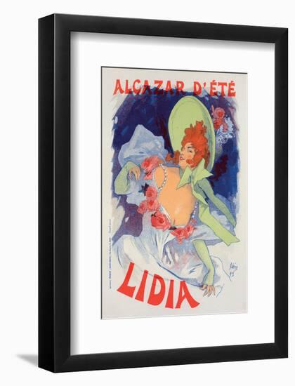 Alcazar d'ét - Lidia-Cheret-Framed Art Print