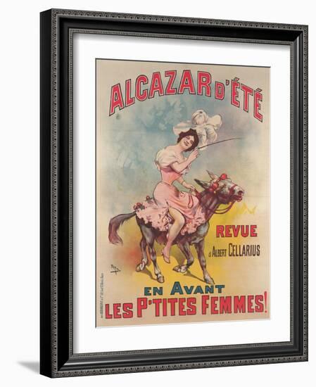 Alcazar D'Ete Poster-Candido Aragonez de Faria-Framed Giclee Print