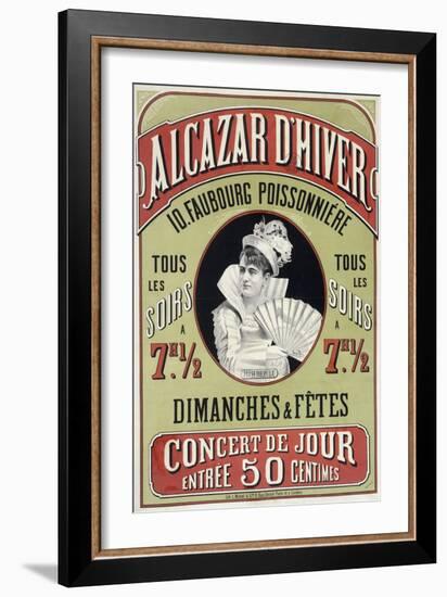 Alcazar D'Hiver-Charles Levy-Framed Giclee Print