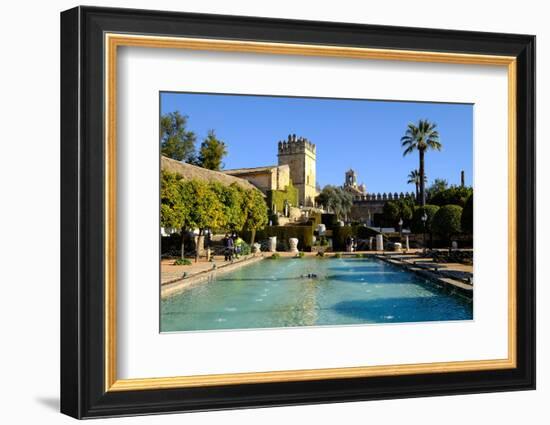 Alcazar De Los Reyes Cristianos, Cordoba, Andalucia, Spain-Carlo Morucchio-Framed Photographic Print