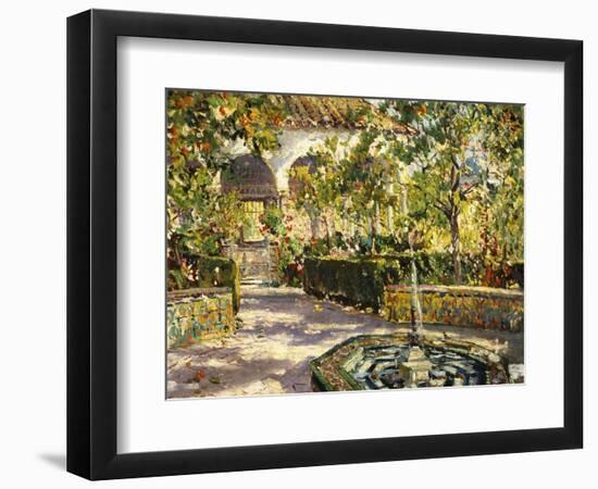 Alcazar Gardens, Seville-Colin Campbell Cooper-Framed Giclee Print