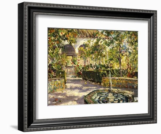 Alcazar Gardens, Seville-Colin Campbell Cooper-Framed Giclee Print