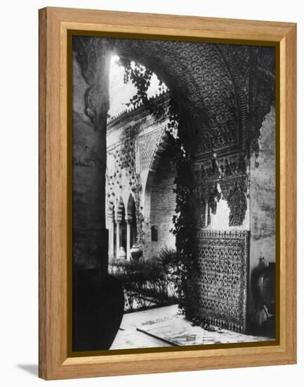 Alcazar of Seville-null-Framed Premier Image Canvas