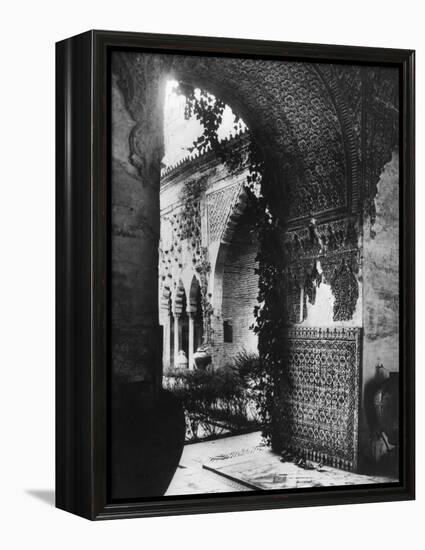 Alcazar of Seville-null-Framed Premier Image Canvas