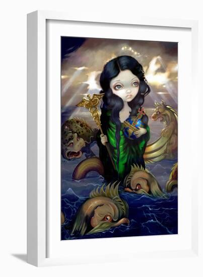 Alchemical Seas-Jasmine Becket-Griffith-Framed Art Print