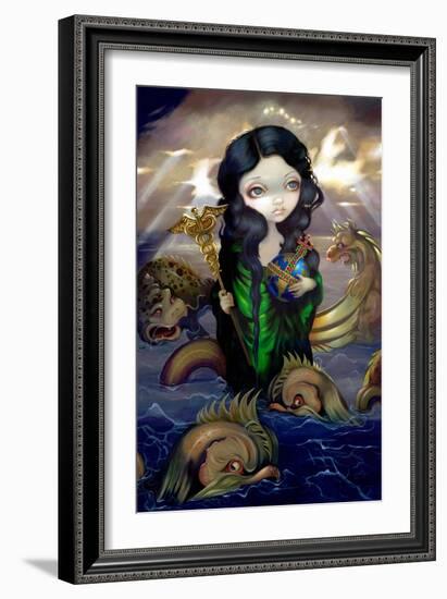 Alchemical Seas-Jasmine Becket-Griffith-Framed Art Print