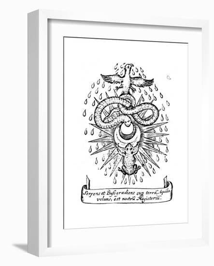 Alchemical Symbolism, 1652-null-Framed Giclee Print