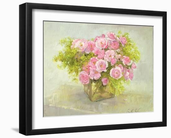 Alchemilla and Roses, 1999-Timothy Easton-Framed Giclee Print