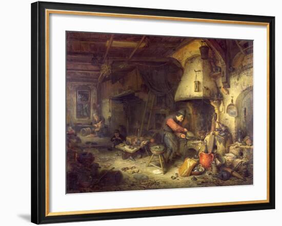 Alchemist, 1611-Adriaen Jansz. Van Ostade-Framed Giclee Print