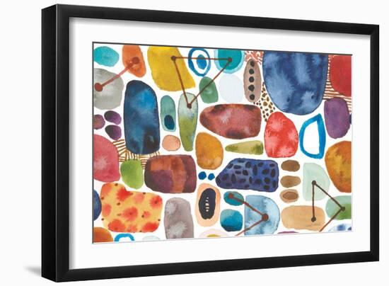 Alchemy II Rotated Crop-Cheryl Warrick-Framed Art Print