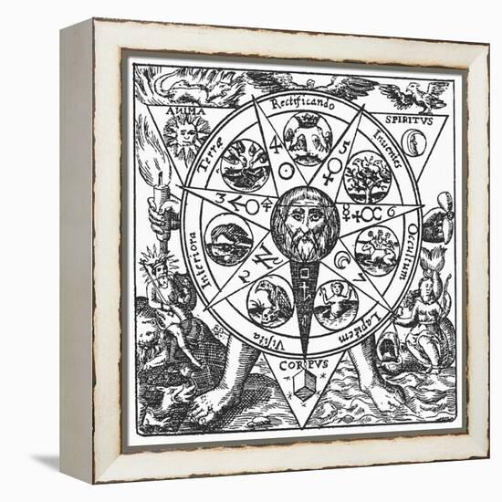 Alchemy-Science, Industry and Business Library-Framed Premier Image Canvas