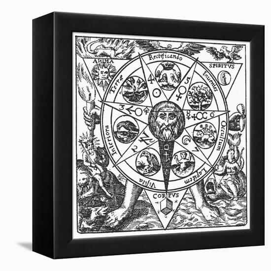 Alchemy-Science, Industry and Business Library-Framed Premier Image Canvas