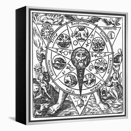 Alchemy-Science, Industry and Business Library-Framed Premier Image Canvas