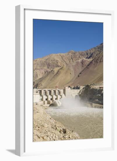 Alchi, the Dam along Indus River-Guido Cozzi-Framed Photographic Print