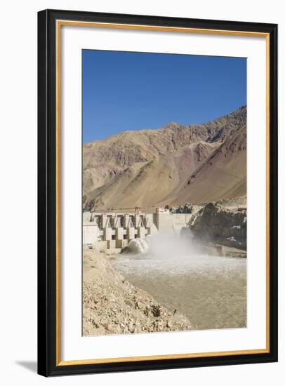 Alchi, the Dam along Indus River-Guido Cozzi-Framed Photographic Print