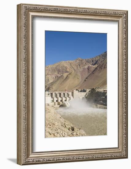 Alchi, the Dam along Indus River-Guido Cozzi-Framed Photographic Print