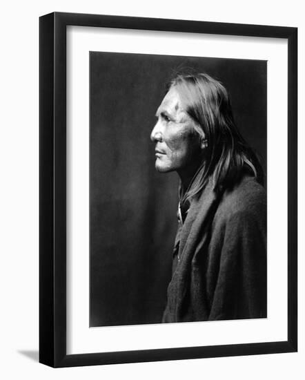 Alchise, Apache Indian-Edward S^ Curtis-Framed Photo