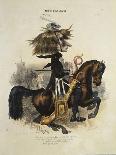 Caricature of George Sand circa 1848-Alcide Joseph Lorentz-Mounted Giclee Print