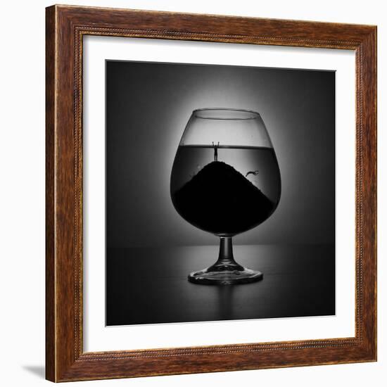 Alcoholism-Victoria Ivanova-Framed Photographic Print