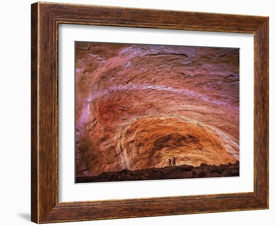 Alcove in Fiftymile Canyon I-Donald Paulson-Framed Giclee Print