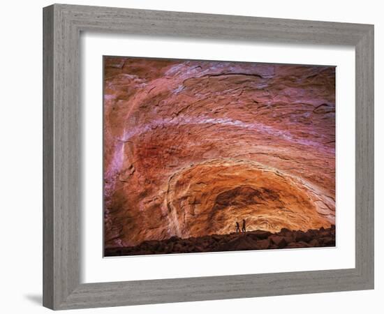 Alcove in Fiftymile Canyon I-Donald Paulson-Framed Giclee Print