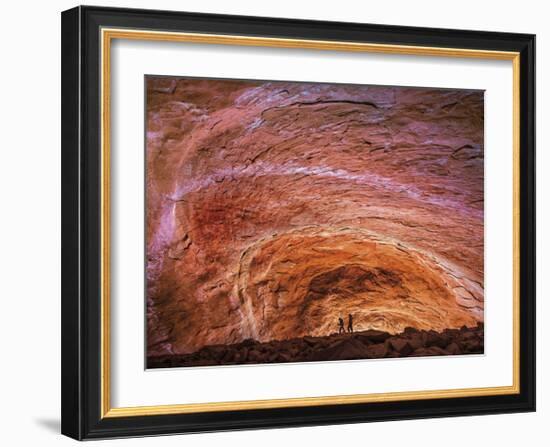 Alcove in Fiftymile Canyon I-Donald Paulson-Framed Giclee Print