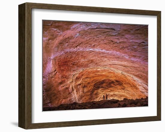 Alcove in Fiftymile Canyon I-Donald Paulson-Framed Giclee Print