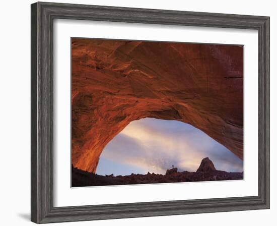 Alcove in Fiftymile Canyon II-Donald Paulson-Framed Giclee Print