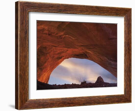 Alcove in Fiftymile Canyon II-Donald Paulson-Framed Giclee Print