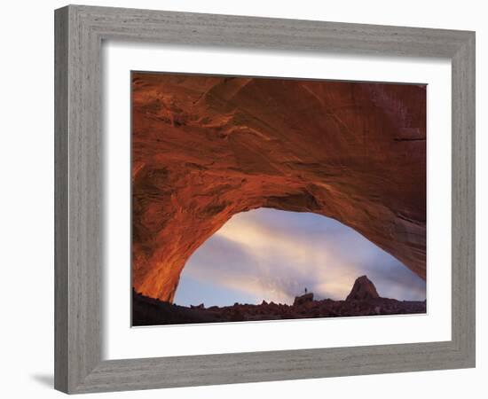 Alcove in Fiftymile Canyon II-Donald Paulson-Framed Giclee Print