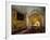 Alcove Room, with Carved and Gilded Furniture, Tapestries in Yellow Gros De Tours Damask-null-Framed Giclee Print